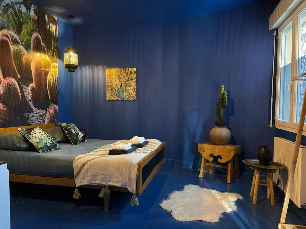 Luxury Jardin Majorelle Paris Orly Avec Jacuzzi ヴィニュー・シュル・セーヌ エクステリア 写真