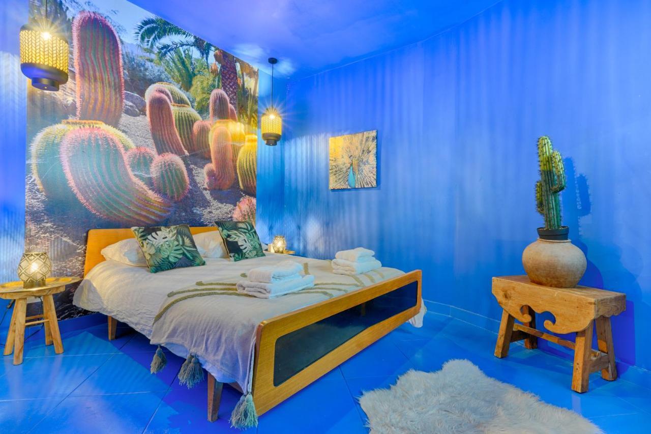 Luxury Jardin Majorelle Paris Orly Avec Jacuzzi ヴィニュー・シュル・セーヌ エクステリア 写真